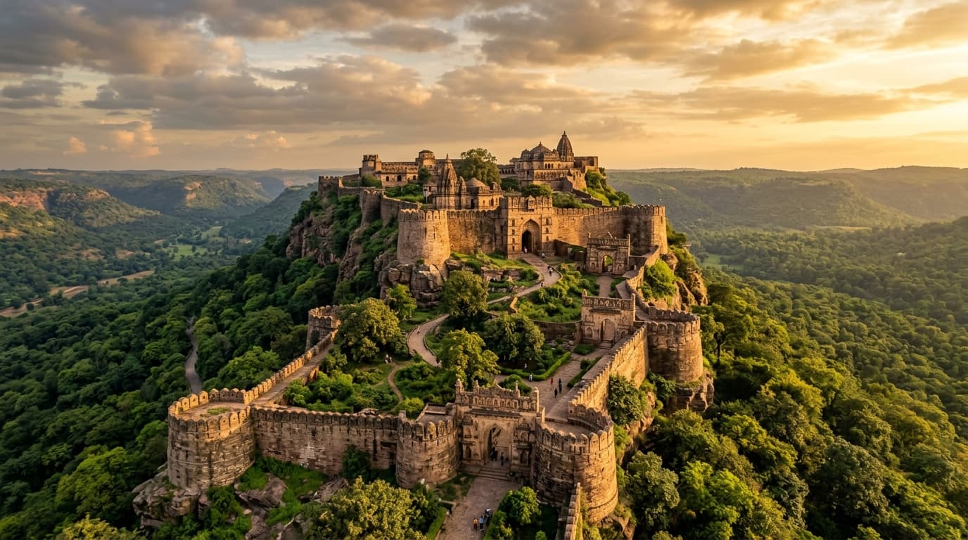 Kalinjar Fort near Banda, Uttar Pradesh — iconic Bundelkhand landmark