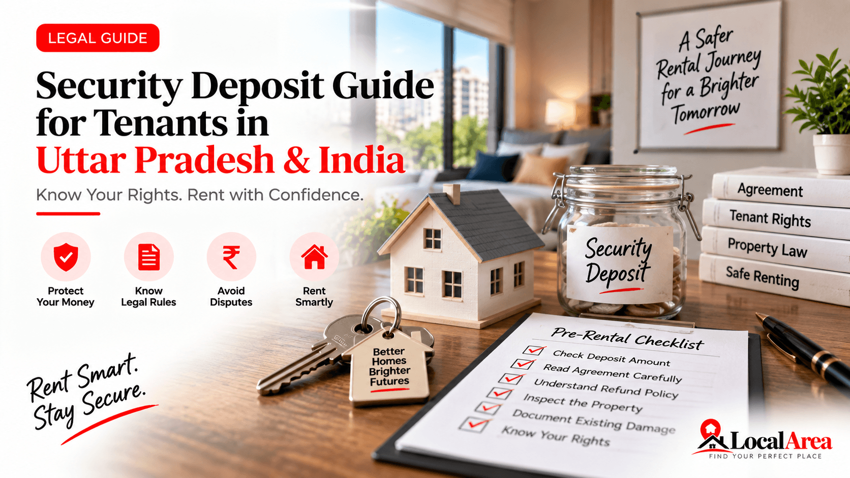 Security Deposit Guide for Tenants in Uttar Pradesh & India